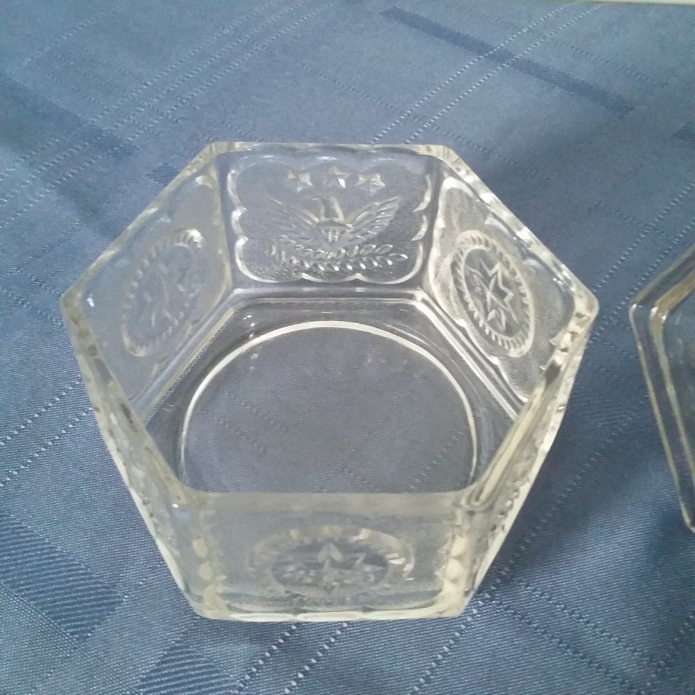 Vintage Glass Candy dish w/lid - Picture 6 of 6